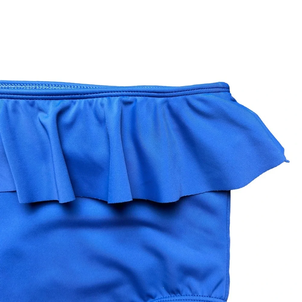 Kortni Jeane royal blue peplum style swimsuit bottoms size 4/5